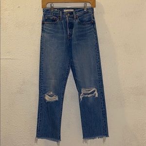 Levis wedgie straight jeans